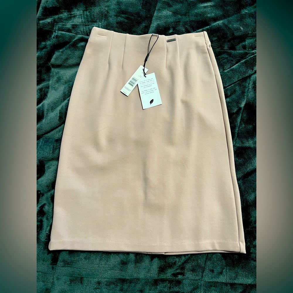 Midi Pencil Skirt - Blush